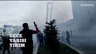 İstanbul-Kağıthanede Süleymancıların Öğrenci Yurduna Gece Yarısı Yıkıldı