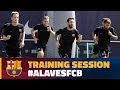 Recovery session after La Liga opener