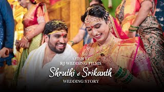Shruthi + Srikanth | Wedding Highlights | 4K | RJ Wedding Films
