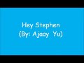 Hey Stephen - Taylor Swift (Ajaay Yu Cover)