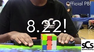 8.22 Official Rubik's Cube Average! | 3rd Place at Kew Forest Open 2018