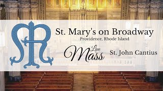 Low Mass of October 20, 2020: St. John Cantius