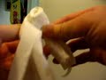 How to make a rose from toilet paper...<br />
<br />
This is something I learned from a friend.  Instructions ca
