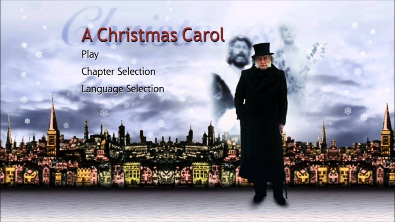 A Christmas Carol George C. Scott UK DVD Menu Region 2 - YouTube