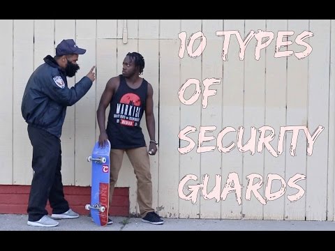10 Types of Security Guards