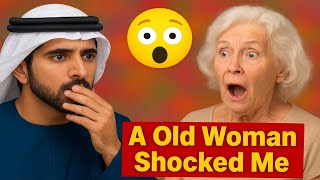 A Old Woman Shocked Me Sheikh Hamdan Poetry Use Update Dubai King