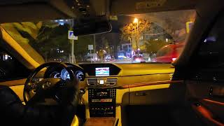 Mercedes E180 Uzun Kullanim Vloğu Ve Gece Sürüşü