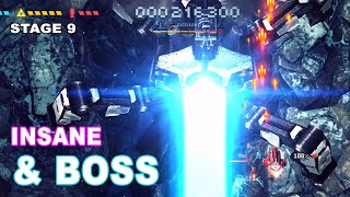 Sky Force Anniversary Insane Stage 9 & Boss Gameplay