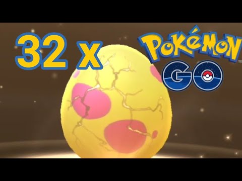32 x 7km Eier - Pokémon GO deutsch
