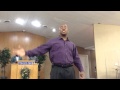 Pastor Tony Smith performs