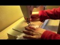 Stitching on page protectors by ali edwards - youtube
