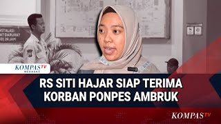 10 Korban Reruntuhan Ponpes Buduran Dirawat Di Rs Siti Hajar, 2 Pulang