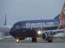 Sky Europe B737-700 Manchester Takeoff