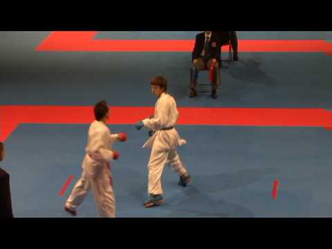 2009 WKF Jr Worlds -21 Men -68 Kg Aka Spain vs Ao Russia