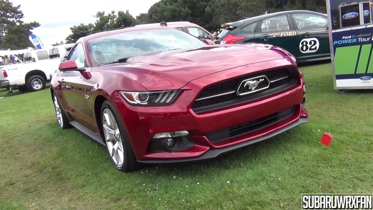 2015 Ford Mustang Ruby Red