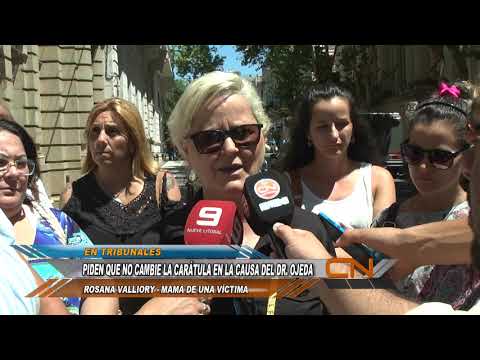 Piden que no cambie la caratula de la causa contra el Dr. Daniel Ojeda