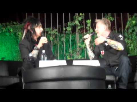 NIKKI SIXX CMW 2011 INTERVIEW CLIP!