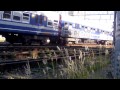 #trenroca tren electrico y tren diesel (A905) local entrando a la estacion de temperley