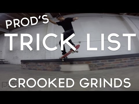 Paul Rodriguez l PROD'S Trick List l Crooked Grinds