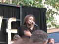 Battlefield - Jordin Sparks performs at The Grove Los Angeles 4/15/10