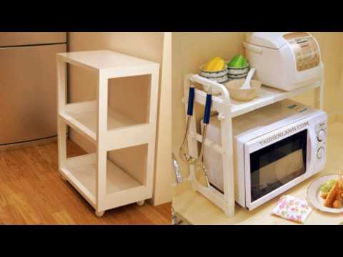Tổng hợp 32 mẫu kệ để lò vi sóng nhìn phát ghiền