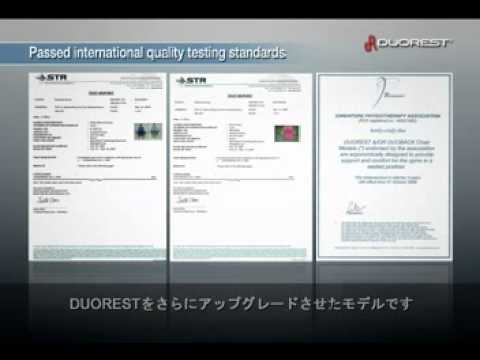 分析 Duorest 雙背椅的人體工學設計概念