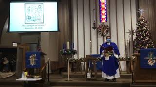 November 29, 2020 Worship Service