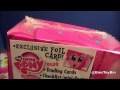 Pinkie Pie My Little Pony MLP FiM Trading Card Set Unboxing!! by Bin's Toy Bin