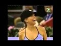 Novak Djokovic hits SEXY ball girl