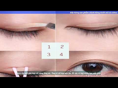 Chia sẻ cách trang điểm mắt một mí đơn giản cho nàng