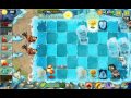 Plants vs Zombies 2: Frostbite Cave Part 2 Icebound Battleground Nailed it!