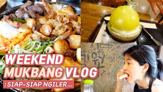 MUKBANG : WHAT WE ATE DURING THE WEEKEND | AMELICANO