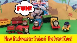 Chocolate Percy, Busy Bee James, And Thomas And The Jet Engine Plus The Great Race And Friends