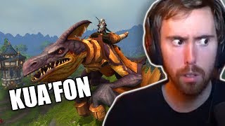 Asmongold Finally Gets Kua'fon As A Mount In World of Warcraft