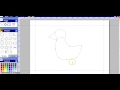 how to draw a chicken video tutorial