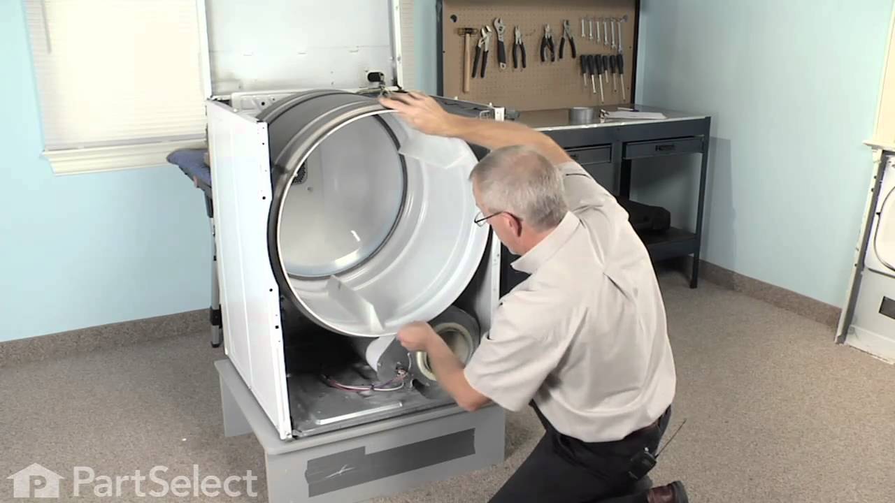 Dryer Repair - Replacing the Multi Rib Belt (Whirlpool Part# 40111201