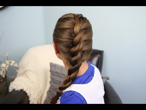 French Twist into Rope Braid | Easy Hairstyles