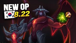 8 New OP Builds and Champs in Korea Patch 8.22 SO FAR (League of Legends)