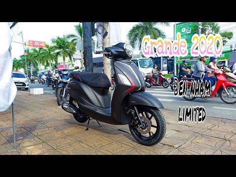 Giá Xe Yamaha Grande 2021 Đen Nhám | Hỗ Trợ Trả Góp | Review Grande Hybrid Limited | Quang Ya