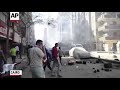 Raw: Clashes Erupt After Explosions Hit Cairo