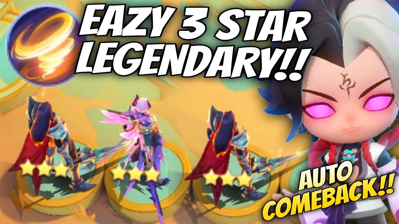 BEST TOP 1 STRATEGY !! AUTO 3 STAR LEGENDARY !! MAGIC BEST TOP 1 STRATEGY !! AUTO 3 STAR LEGENDARY !! MAGIC
