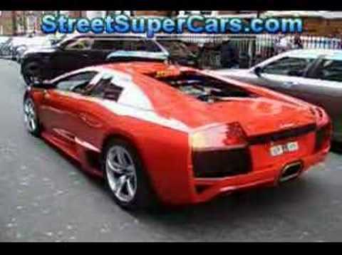 StreetSuperCarscom Red Lamborghini Murcielago LP640