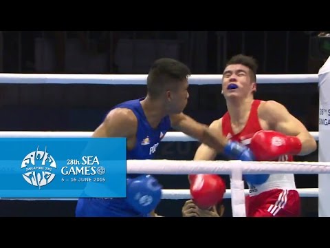 Boxing (Day 5) Men's Welterweight (69kg) Finals Bout 73 | 28th SEA Games Singapore 2015