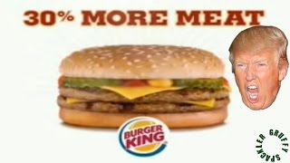 Donald Trump Will Never Be Able To Comfortably Eat a Whopper