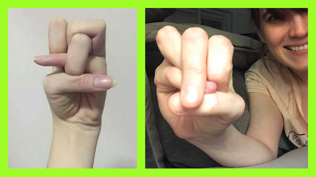 One finger fingering