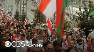Belarusian President Lukashenko Seen Toting Automatic Rifle As M Demonstrations Continue