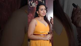 Actress Ester Noronha At Adiparvam Trailer Launch Event