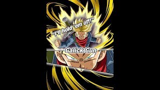 Dokkan Battle Super Saiyan Trunks Future Super Attack Galick Gun