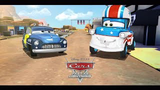 Cars Fast As Lightning - Sheriff Vs Tow Mater