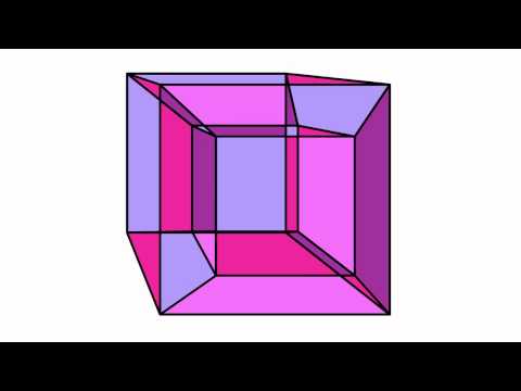 rotating hypercube rotating hypercube